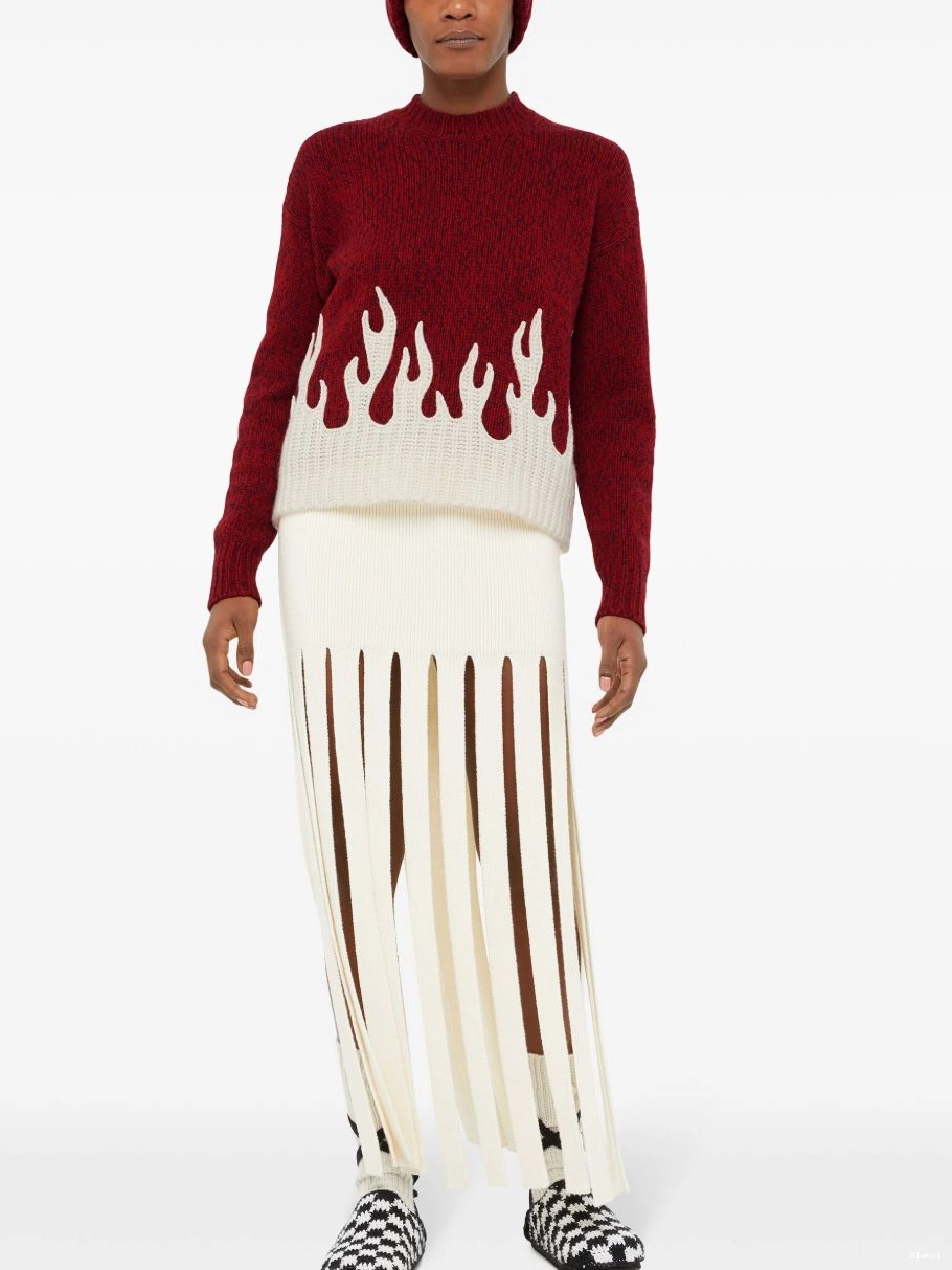 Cheap blend jumper Alanui crew-neck wool-cashmere Women 0323